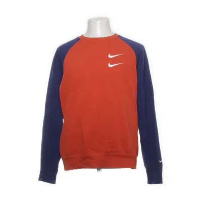 Sweatshirt (Orange, Blå) fra Nike Bomuld, Polyester
