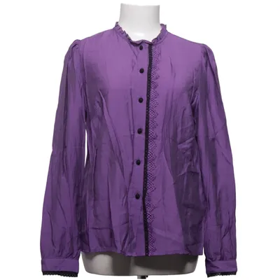 Blouse (Purple) from Lovie&Co Polyester, Viscose