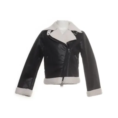 Shearlingjacka (Svart, Vit) från H&M Polyester