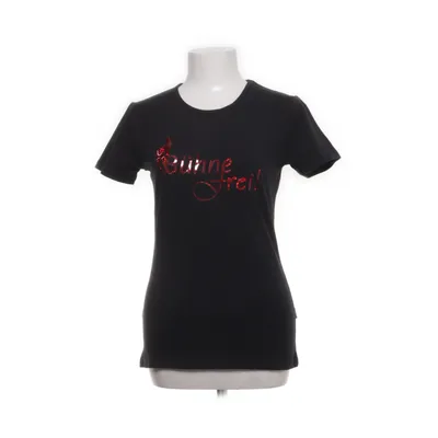 T-shirt (Svart, Röd) från James Harvest Bomull, Elastan