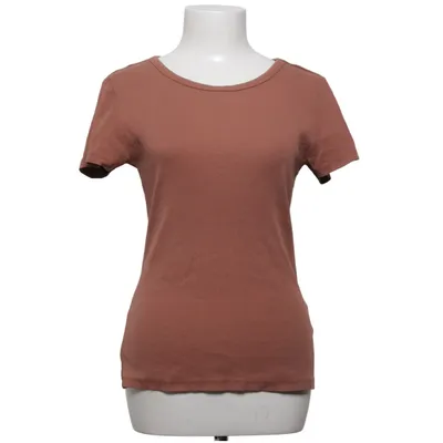 T-shirt (Rouge, Orange) de H&M Basic Coton, Élasthane