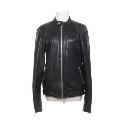 Läderjacka (Svart) från Minimum Skinn, Polyester