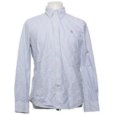 Overhemd (Blauw, Wit) van Polo Ralph Lauren Katoen