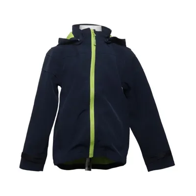 Softshell jacket (Blue, Yellow) from Kids and Friends Elastane, Polyester
