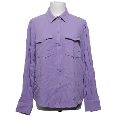 Skjorte (Lilla) fra YAS Linned, Viscose