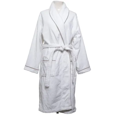 Bathrobe (White) from Svanefors Polyester