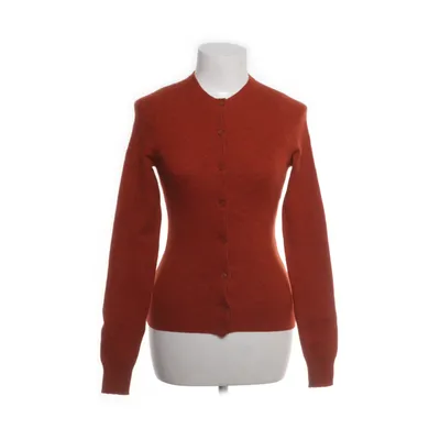 Cardigan (Orange) fra Marie Lund Merinould