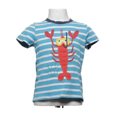 T-shirt (Blauw, Wit, Meerkleurig) van Frugi Organisch katoen