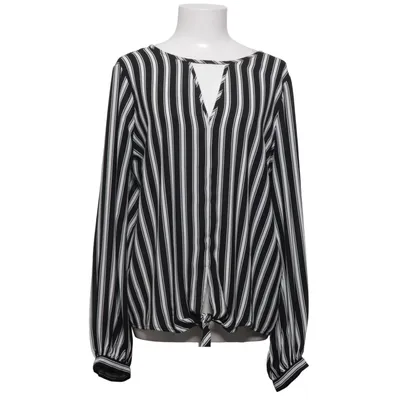 Blouse (Zwart, Wit) van Express Polyester