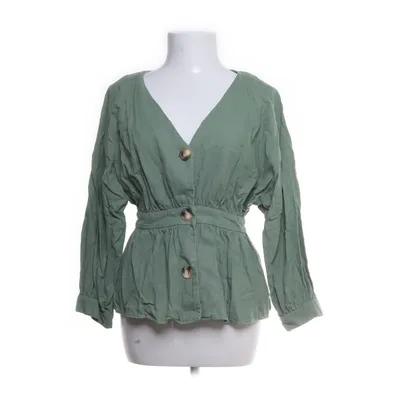Top (Green) from Zara Trafaluc Collection Linen, Viscose