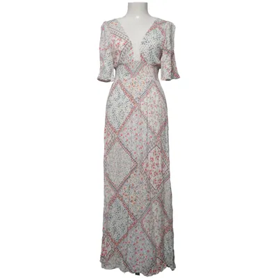 Robe longue (Blanc, Multicolore) de Timing Viscose