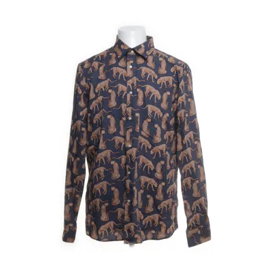 Shirt (Blauw, Meerkleurig) van Bläck Katoen