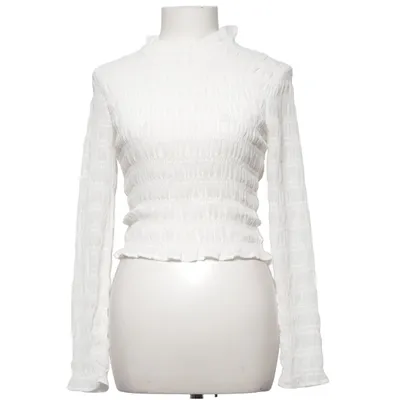 Top (Wit) van Divided by H&M Polyester, Elastaan