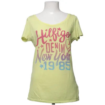 T-shirt (Jaune, Multicolore) de Tommy Hilfiger Denim Coton, Polyester