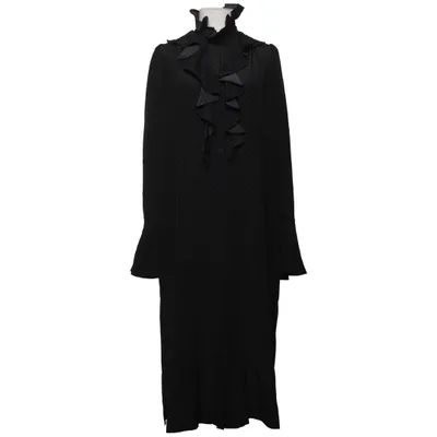 Maxi dress (Black, White) from Britt Sisseck Silk