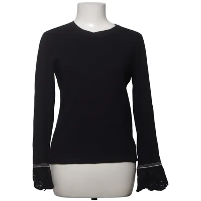 Pull-over (Noir) de Tory Burch Coton, Élasthane, Laine de mouton, Polyamide
