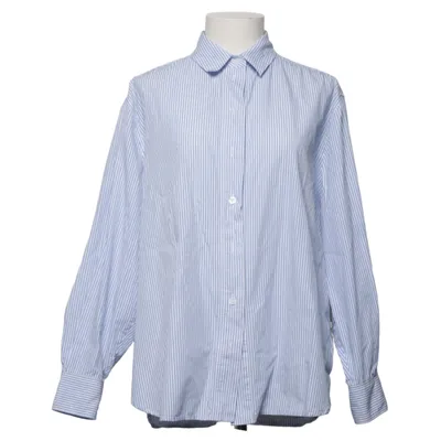 Shirt (Blue, White) from Second Female Cotton