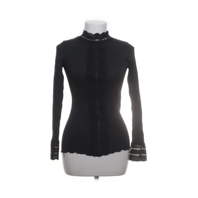 Turtleneck (Sort) fra Rosemunde Bomuld, Silke
