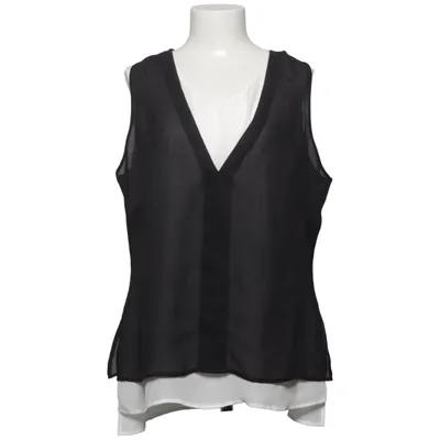 Topp (Svart, Vit) från Sheego Polyester