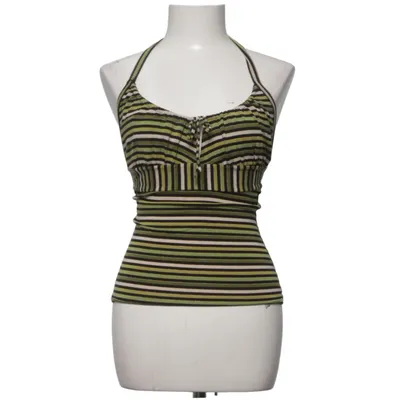 Halter neck top (Green, Black, White) from Usindo