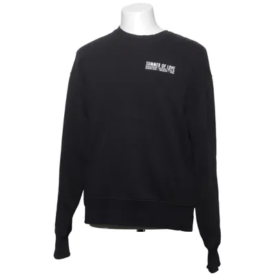 Sweatshirt (Noir) de Vertere Berlin Coton biologique, Polyester