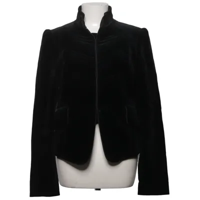 Blazer (Sort) fra Zara Woman Akryl, Bomuld, Elastan, Viscose