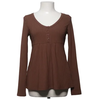 T-shirt manches longues (Marron) de Romwe