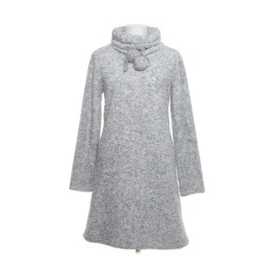 Turtleneck dress (Gray, White) from Bouchara Polyester