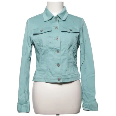 Veste en jean (Bleu) de Flash Coton, Élasthane