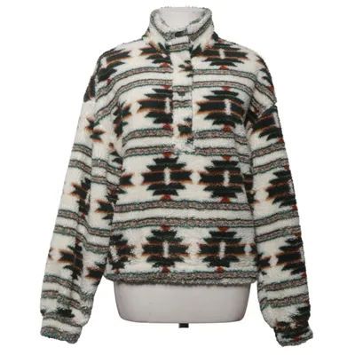 Fleece sweater (White, Multicolored) from Divided by H&M Polyester
