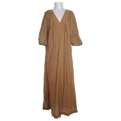 Långklänning (Brun) från Indiska Nylon, Viskos