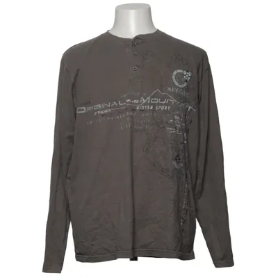 Henley shirt (Grijs) van Atlas for Men