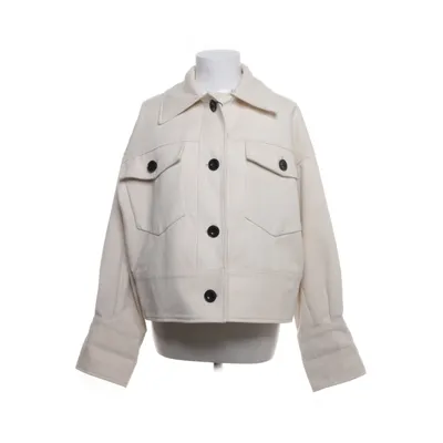 Jakke (Beige) fra Meotine Bomuld, Rævepels, Polyester, Viscose