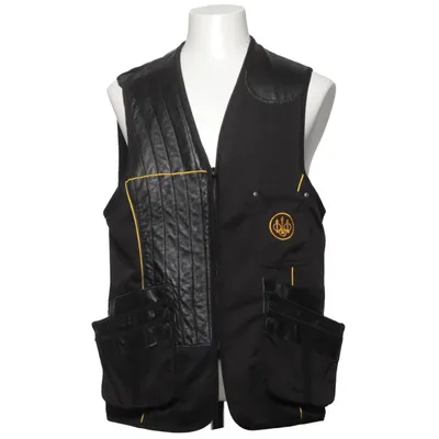 Ytterväst (Svart) från Beretta Bomull, Skinn, Polyester