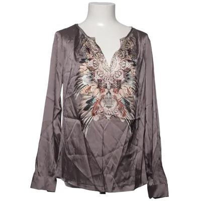Blus (Grå, Flerfärgad) från Dea Kudibal Elastan, Silke, Viskos