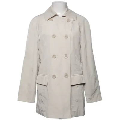 Trench-coat (Beige) de New York & Company Polyamide, Polyester