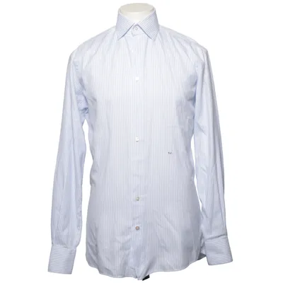 Chemise (Bleu, Blanc) de Suitsupply Coton