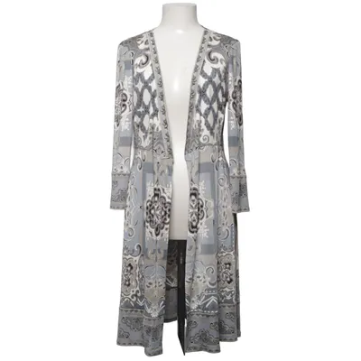 Cardigan (Gray, White, Black) from Halé Bob Silk