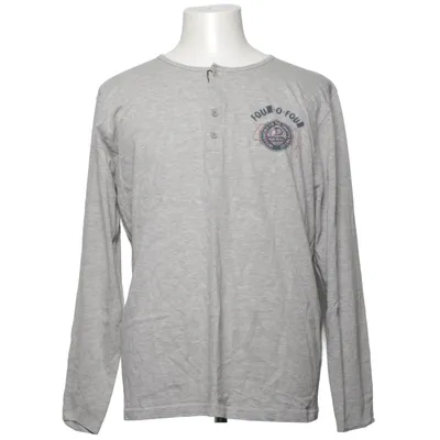T-shirt manches longues (Gris) de Atlantic Coton, Polyester
