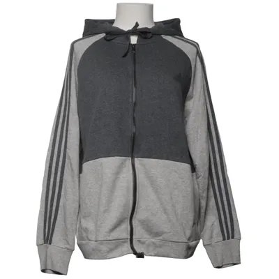 Sweat à capuche (Gris) de Adidas Coton, Polyester