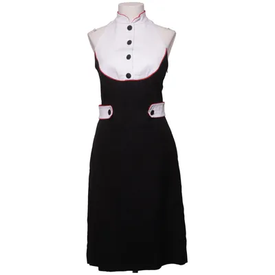Maxi jurk (Zwart, Wit, Rood) van VIO
