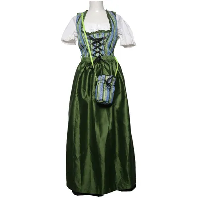 Dirndl (Groen, Blauw, Wit) van Authentic Clothing Company Katoen, Polyester