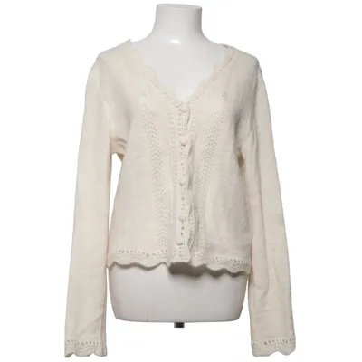 Cardigan (Knitted Wool Blend Pointelle Sweater) de NA-KD Acrylique, Mohair, Polyamide, Laine