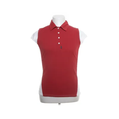Poloshirt (Rood, Wit) van Abacus Polyamide