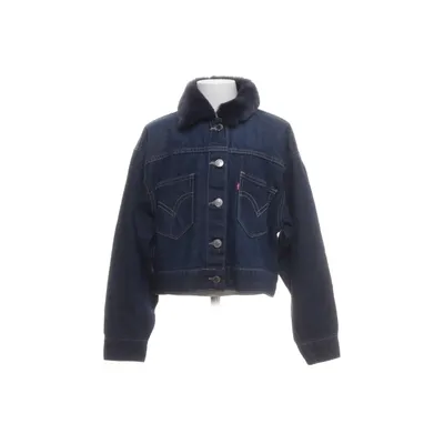 Spijkerjas (Blauw) van Levi Strauss & Co Katoen, Imitatiebont