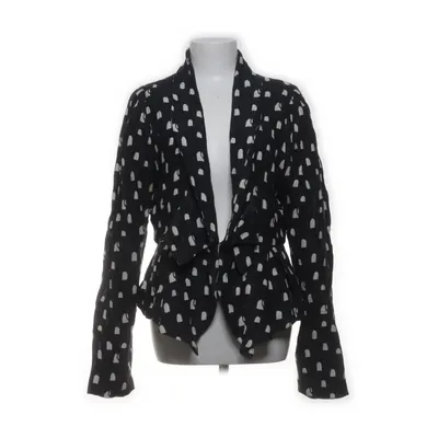 Bluse (Sort, Hvid) fra Stine Goya Linned, Silke