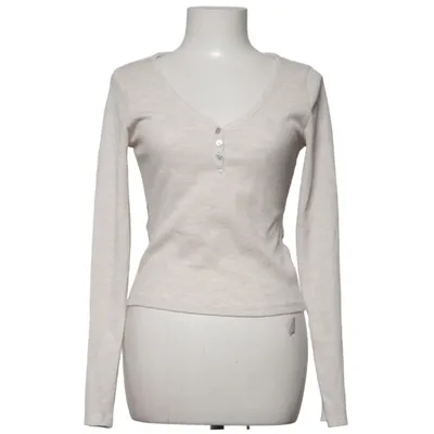Henley shirt (Beige) from H&M Polyester, Cotton