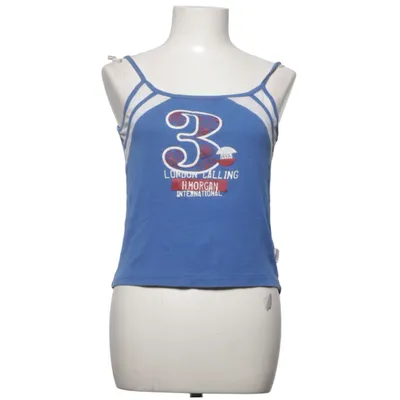 Tanktop (Blauw, Wit, Rood) van Moda International Katoen