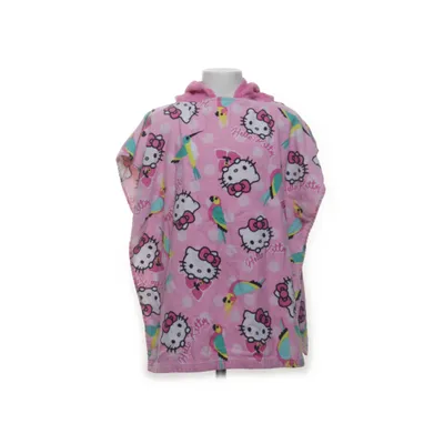 Badcape (Rosa, Flerfärgad) från Hello Kitty