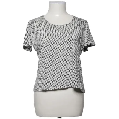 T-shirt (Vit, Svart) från Vamlingbolaget Bomull, Viskos